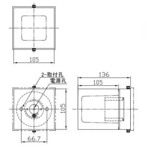 山田照明 【生産完了品】LED一体型ブラケットライト 白熱30W相当 昼白色 定格光束299lm LED一体型ブラケットライト 白熱30W相当 昼白色 定格光束299lm AD-2616-N 画像4