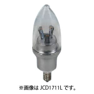STE 【販売終了】【ケース販売特価 12個セット】LED電球 デコキャンドル クラウン クラシック 調光タイプ 電球色 E12 JCD1211L_set