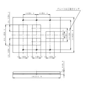 パナソニック コンセントプレート 3連用 6コ(3コ+2コ+1コ)用 スクエア ベージュ コンセントプレート 3連用 6コ(3コ+2コ+1コ)用 スクエア ベージュ WTF8086F 画像2