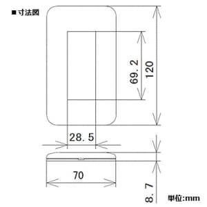 パナソニック コンセント用プレート 3コ用 ラウンド ライトブロンズ コンセント用プレート 3コ用 ラウンド ライトブロンズ WTV6203F2 画像2