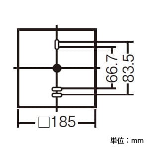 パナソニック 【生産完了品】LEDポーチライト 点灯省エネ型 40形電球1灯相当 壁直付型 密閉型 電球色 LEDポーチライト 点灯省エネ型 40形電球1灯相当 壁直付型 密閉型 電球色 LGWC85021Y 画像4