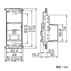 パナソニック 【生産完了品】かってにスイッチ 壁取付 熱線センサ付自動スイッチ 2線式・3路配線対応 2A 100V 利休色 かってにスイッチ 壁取付 熱線センサ付自動スイッチ 2線式・3路配線対応 2A 100V 利休色 WTK1811G 画像3