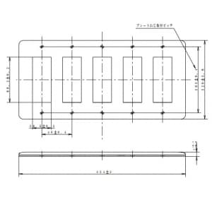 パナソニック 【生産完了品】フルカラー モダンプレート 15コ用 利休色 フルカラー モダンプレート 15コ用 利休色 WN6015G 画像3