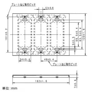 パナソニック 【生産完了品】フルカラー フルメタルカバープレート 3連用 取付枠付 ライトブロンズ フルカラー フルメタルカバープレート 3連用 取付枠付 ライトブロンズ WNV1493F 画像2