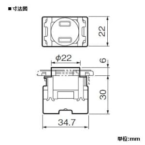 パナソニック 住設機器用 埋込コンセント 15A 125V ブラック 住設機器用 埋込コンセント 15A 125V ブラック WCF3010B 画像2