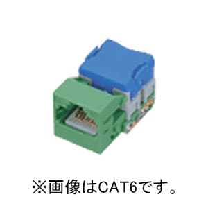 パナソニック パッチパネル用モジュール CAT5E グリーン パッチパネル用モジュール CAT5E グリーン NR3061G 画像2