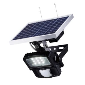 OPTEX 【生産完了品】ソーラーLEDセンサーライト 調光タイプ LED白色(クールホワイト) LC-1000SC90DSOL