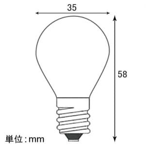 アサヒ 【お買い得品 50個セット】クリプトン耐熱透明カラー電球 S35 105V22W 口金:E17 レッド 【お買い得品 50個セット】クリプトン耐熱透明カラー電球 S35 105V22W 口金:E17 レッド KRS35E17100/110V-22W(RT)_50set 画像2