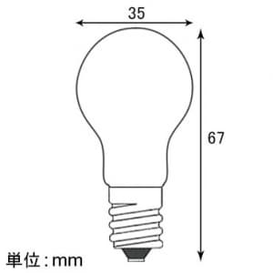 アサヒ バルーンカラー球 PS35 105V57W 口金:E17 グリーン バルーンカラー球 PS35 105V57W 口金:E17 グリーン バルーンKRバルーンPS35E17100/110V-57Wグリーン 画像2