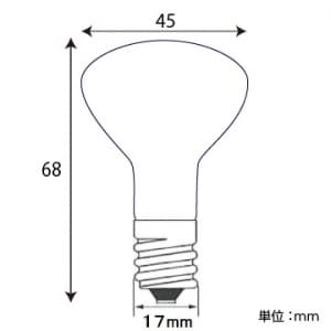 アサヒ 【お買い得品 100個セット】耐熱着色カラー R45 110V30W 口金:E17 耐熱ピンク 【お買い得品 100個セット】耐熱着色カラー R45 110V30W 口金:E17 耐熱ピンク R45E17110V-30W(P)タイネツ_100set 画像3