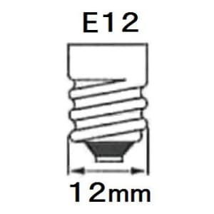 アサヒ 【お買い得品 50個セット】ナツメ球 T20カラー 110V5W 口金:E12 透明オレンジ 【お買い得品 50個セット】ナツメ球 T20カラー 110V5W 口金:E12 透明オレンジ ナツメT20E12110V-5W(COR)_50set 画像2