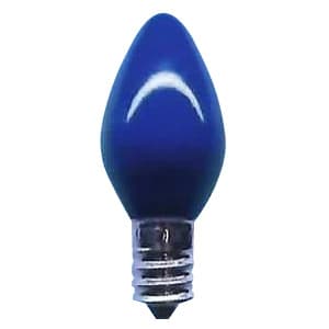 アサヒ ローソク球 C7 110V5W 口金:E12 ブルー ローソク球 C7 110V5W 口金:E12 ブルー ローソクC7E12110V-5W(B)
