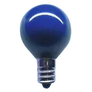 アサヒ セラミックカラー球 G30 110V5W 口金:E12 ブルー G30E12110V-5W(B)