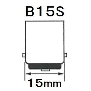 アサヒ スタンド球 S25 12V15CP 全光束:180lm 口金:B15S クリヤー スタンド球 S25 12V15CP 全光束:180lm 口金:B15S クリヤー S25B15S12V-15CP 画像3