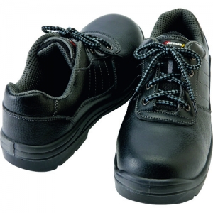 アイトス セーフティシューズ(ウレタン短靴ヒモ) 樹脂先芯 サイズ22.0cm ブラック スリップサイン付 AZ59810_010_22