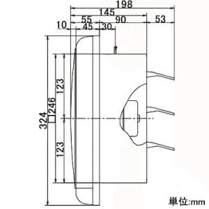 高須産業 台所用・一般用換気扇 フィルタータイプ 20cm 連動式シャッター 台所用・一般用換気扇 フィルタータイプ 20cm 連動式シャッター FF-200 画像3