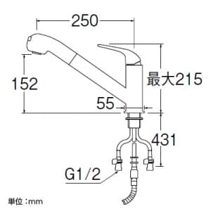 三栄水栓製作所 【生産完了品】  K87001JK 画像4