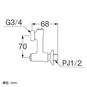 三栄水栓製作所 【販売終了】ベンリー偏心管 流量調節・ストレーナ内蔵 ベンリー偏心管 流量調節・ストレーナ内蔵 U3-79X-70 画像2