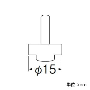 三栄水栓製作所 【販売終了】節水コマ 直径:15mm 呼び13水栓用 節水コマ 直径:15mm 呼び13水栓用 P84-15 画像2