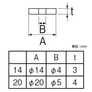 SANEI 水栓ゴムパッキン 5個入 直径:14mm 呼び13水栓用 水栓ゴムパッキン 5個入 直径:14mm 呼び13水栓用 PP12A-1S-14 画像2