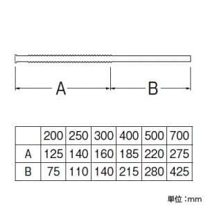 三栄水栓製作所 【販売終了】ベンリー給水管 パイプ径:12.7mm 長さ:200mm ベンリー給水管 パイプ径:12.7mm 長さ:200mm T11-200 画像2