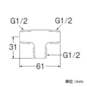 三栄水栓製作所 【販売終了】オネジチーズ(クロム) 呼び13(G1/2) 青銅製 オネジチーズ(クロム) 呼び13(G1/2) 青銅製 T79-3-13_ 画像2