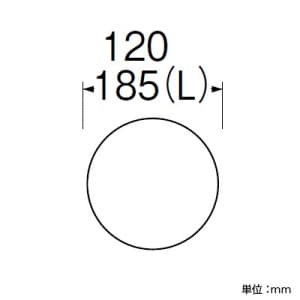 三栄水栓製作所 【生産完了品】流し排水用ぴたっと キッチン用 直径120mm NR製 流し排水用ぴたっと キッチン用 直径120mm NR製 PH69 画像3