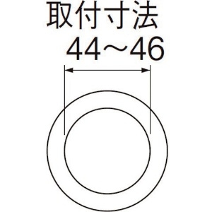 SANEI 【販売終了】バス用W式クサリ付ゴム栓 バスルーム用 呼び45 黄銅、EPDM製 バス用W式クサリ付ゴム栓 バスルーム用 呼び45 黄銅、EPDM製 PH27-45 画像4