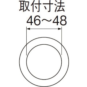 SANEI 【販売終了】バス用W式クサリ付ゴム栓 バスルーム用 呼び47 黄銅、EPDM製 バス用W式クサリ付ゴム栓 バスルーム用 呼び47 黄銅、EPDM製 PH27-47 画像4