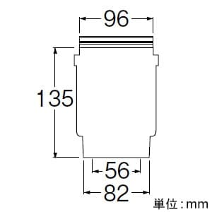 三栄水栓製作所 【販売終了】排水トラップ 排水用品 バスルーム用 H905用 排水トラップ 排水用品 バスルーム用 H905用 H905-1F 画像2