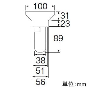 三栄水栓製作所 【販売終了】防虫排水トラップ 排水用品 VP・VUパイプ兼用 防虫排水トラップ 排水用品 VP・VUパイプ兼用 H514-50 画像2