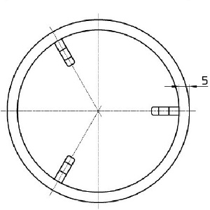 SANEI 【販売終了】ワントラップワン 排水用品 直径:89mm 高さ:80mm ワントラップワン 排水用品 直径:89mm 高さ:80mm JH534-88X80 画像2