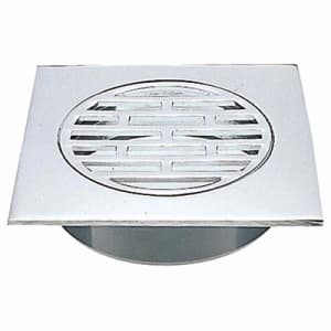 SANEI 【販売終了】兼用角目皿 排水用品 VP・VUパイプ兼用 幅:100mm H480-75X100