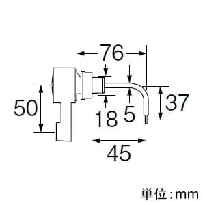 SANEI 【販売終了】PCロータンクレバー トイレ用 レバーからフロートまで:76mm PCロータンクレバー トイレ用 レバーからフロートまで:76mm PH84-12X 画像3