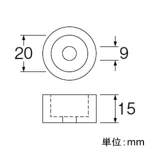 三栄水栓製作所 【販売終了】ロータンク連結パッキン トイレ用 ロータンクボールタップと手洗ノズルの接続用 ロータンク連結パッキン トイレ用 ロータンクボールタップと手洗ノズルの接続用 PP43-46 画像3