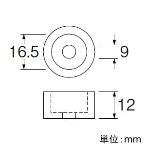 三栄水栓製作所 【販売終了】ロータンク連結パッキン トイレ用 TOTO社製ロータンクボールタップと手洗ノズルの接続用 ロータンク連結パッキン トイレ用 TOTO社製ロータンクボールタップと手洗ノズルの接続用 PP43-47 画像3