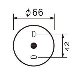 オーデリック 【生産完了品】LEDスポットライト ミニクリプトン形 5W フレンジタイプ 昼白色(5000K) 光束391lm 配光角61° マットホワイト  OS256045ND 画像4