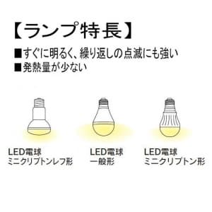 オーデリック 【生産完了品】LEDスポットライト ミニクリプトンレフ形 5.4W 昼白色(5000K) 光束244lm 配光角104° マットホワイト  OS047292ND 画像2