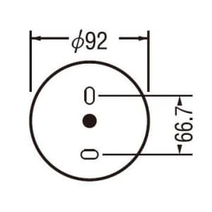 オーデリック 【生産完了品】LEDスポットライト 一般形 8.5W フレンジタイプ 電球色(2700K) 光束593lm 配光角133° クロームメッキ  OS047299LD 画像4