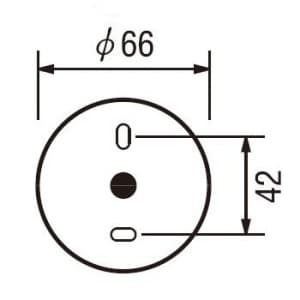 オーデリック 【生産完了品】スポットライト フレンジタイプ レフ形ミニクリプトン球 50W 配光角72° マットホワイト  OS047291 画像5