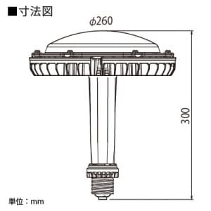 岩崎電気 【生産完了品】【ケース販売特価 4個セット】LED電球 《レディオック LEDアイランプSP》 メタルハライドランプ400W相当 ランプ電力170W 昼白色 E39口金  LDRS170N-W-E39/HBA_set 画像2