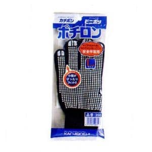 勝星産業 【生産完了品】ポチロン 厚手タイプ サイズ:L 黒 ポチロン 厚手タイプ サイズ:L 黒 #375L 画像2