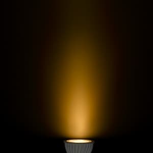 ヤザワ 【生産完了品】調光対応ハロゲン形LED電球 電球色相当 約450lm 20° E11口金  LDR7LME11D 画像2