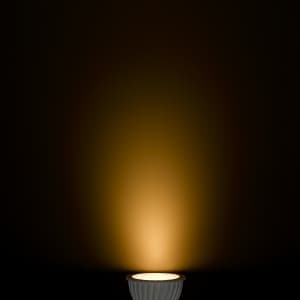 ヤザワ 【生産完了品】調光対応ハロゲン形LED電球 電球色相当 約450lm 40° E11口金  LDR7LWE11D 画像2