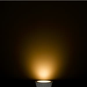 ヤザワ 【生産完了品】調光対応ハロゲン形LED電球 電球色相当 約450lm 60° E11口金  LDR7LWWE11D 画像2