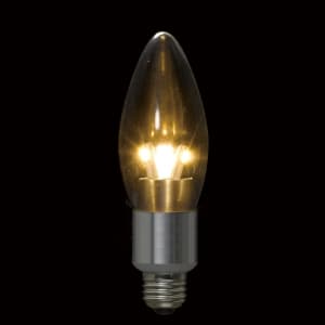 ヤザワ 【生産完了品】調光対応シャンデリア形LED電球 電球色相当 約230lm E17口金  LDC4LG32E17D 画像2