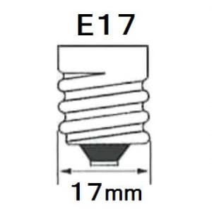 ヤザワ 【生産完了品】調光対応シャンデリア形LED電球 電球色相当 約230lm E17口金  LDC4LG32E17D 画像3