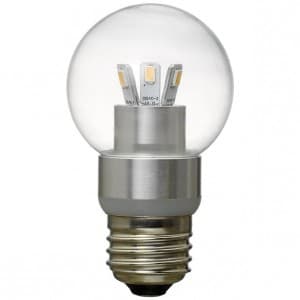 ヤザワ 【生産完了品】調光対応ボール型LED電球 電球色相当 約200lm E26口金 LDG3LG50D