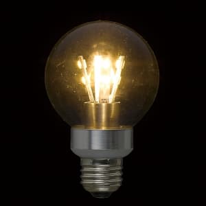 ヤザワ 【生産完了品】調光対応ボール型LED電球 電球色相当 約380lm E26口金  LDG5LG70D 画像2