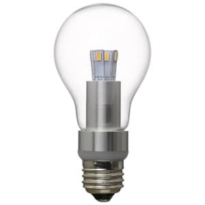 ヤザワ 【生産完了品】調光対応一般電球形LED電球 電球色相当 約280lm E26口金  LDA5LGD